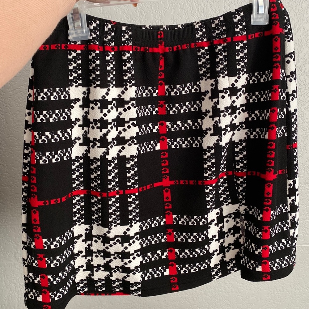 Plaid skirt